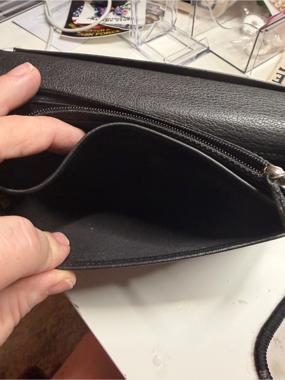 🎂 Vintage Chanel Camellia BiFold Wallet - Picture 6 of 9